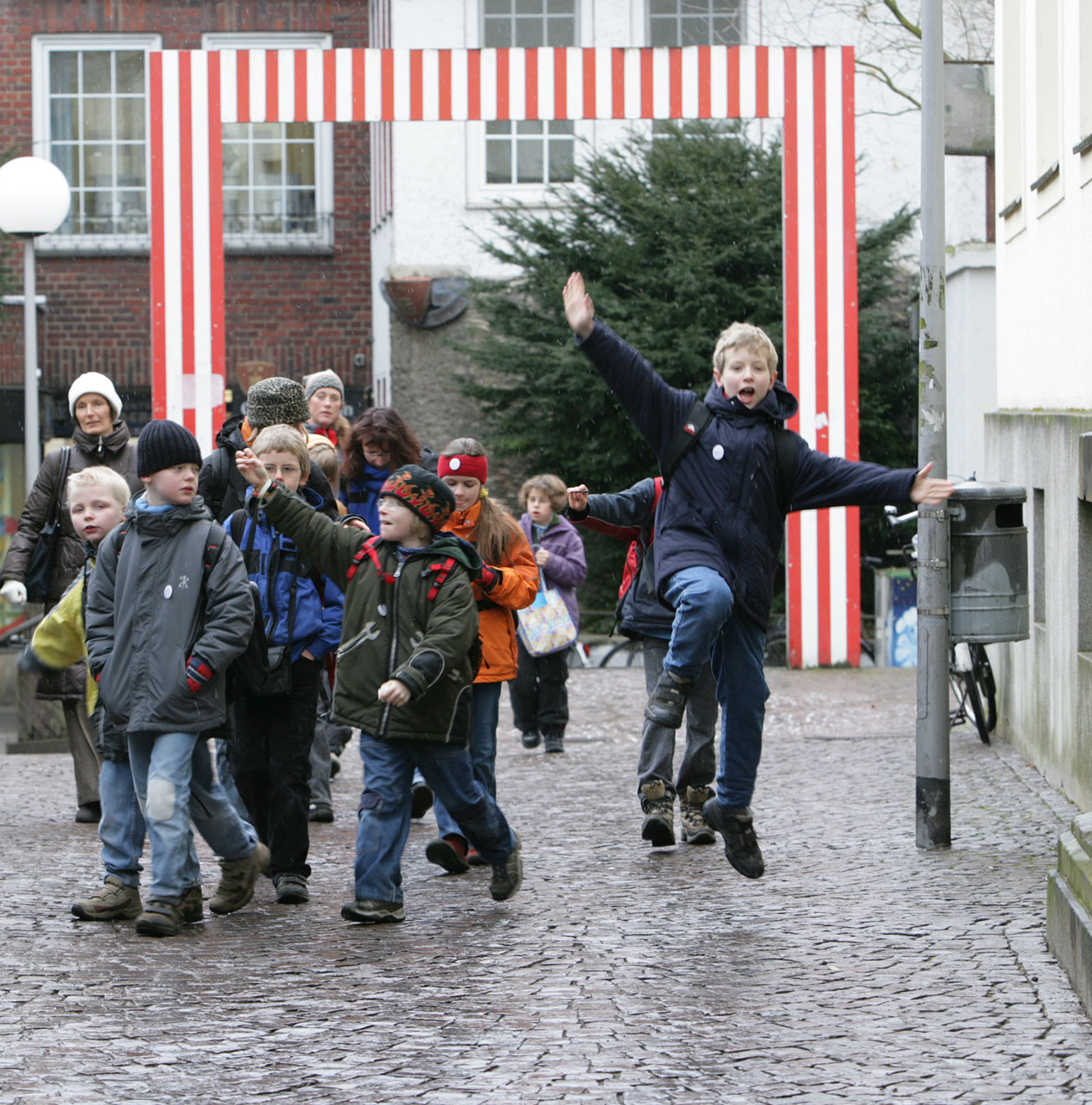 An Kinderhand durch Münster